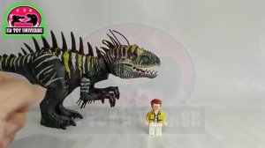 LEGO INDOMINUS REX GEN 2 JURASSIC WORLD THE GAME DINOSAUR CUSTOM LEVEL 40 - DIABOLUS REX