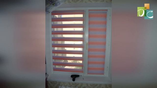 Рулонные шторы день-ночь с тканью Парфе от Decor City г. Тирасполь смотреть онлайн