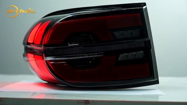 Archaic Tail Light Assembly for Toyota FJ Cruiser 2007-2021 Startup Animation,plug&play(Clear) смотреть онлайн