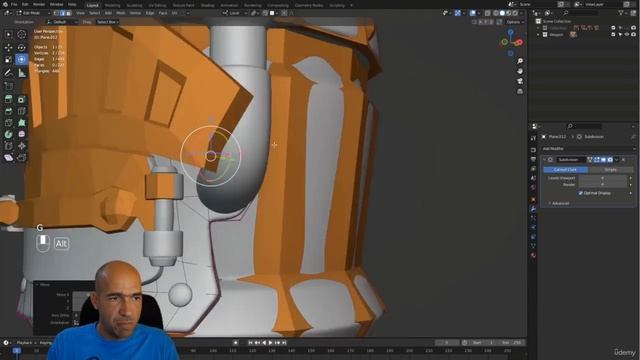 34. Weapon Retopology Part 02