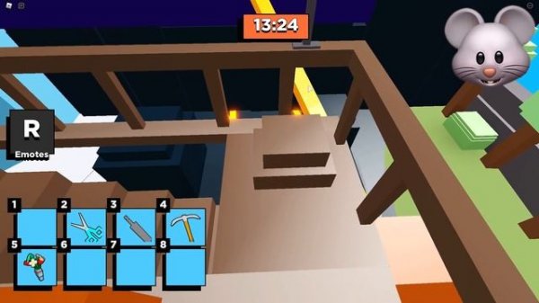 I GOT THE SECRET INVISIBLE MOUSE SKIN ON ROBLOX KITTY..  [Chapter 13 Secret Ending]