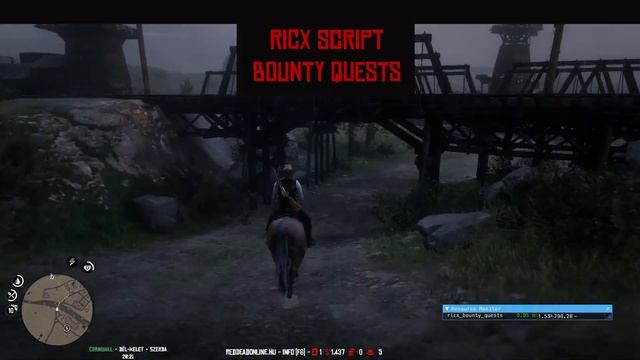 RedM Script - RicX Bounty Quests System - MySQL saving - RDR2 Red Dead Redemption Script смотреть онлайн