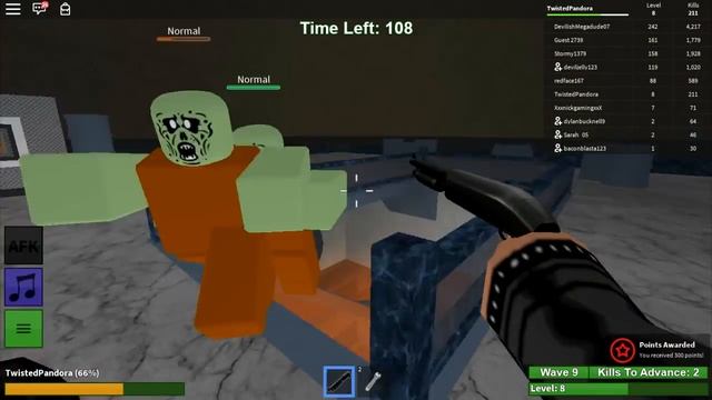 ZOMBIE APOCALYPSE!! (Roblox Zombie Rush) смотреть онлайн