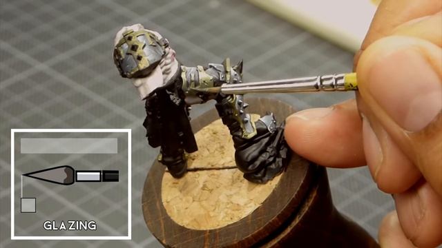 How to Paint Miniatures: Games Workshop Warhammer Khorne Slaughterpriest OMG смотреть онлайн