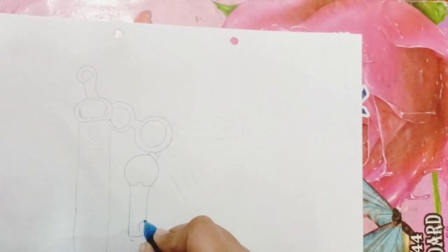 Easy sketch ✏️ Taehyung key chain ? смотреть онлайн