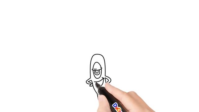 How to draw Plankton SpongeBob. Step by step Plankton drawing. Рисуем Планктона. 怎样画痞老板海绵宝宝简笔画 смотреть онлайн