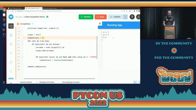 Talk - Meredydd Luff: Building a Python Code Completer смотреть онлайн