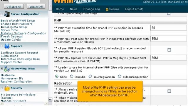 How to change the way WHM works using Tweak Settings - WHM Setup Tutorials смотреть онлайн