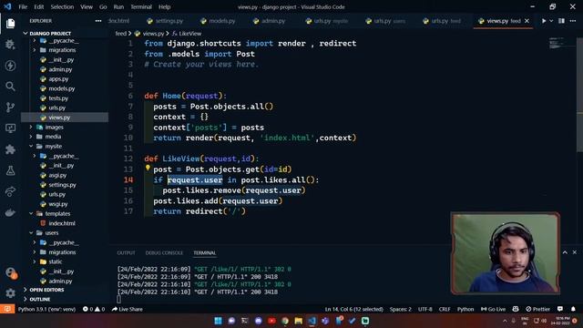 Django Website Build LIVE смотреть онлайн
