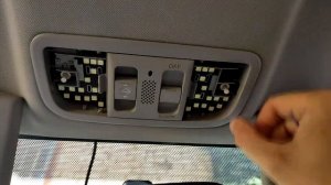 Освещения салона HONDA CIVIC 8 4D