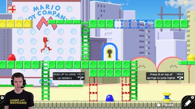 Mario vs Donkey Kong | Game Builder Garage смотреть онлайн