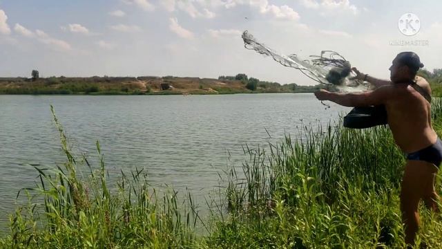 Мега рыбалка кастинговой сеткой от Шамана. 16.5кг. Вся рыбалка в одном забросе????? смотреть онлайн