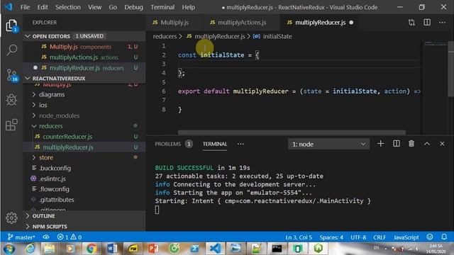 #25.2 Redux in React/React Native | Combine reducers смотреть онлайн