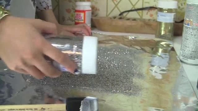DIY Vanity/Perfume Tray | Chevron Glitter Home Decor смотреть онлайн