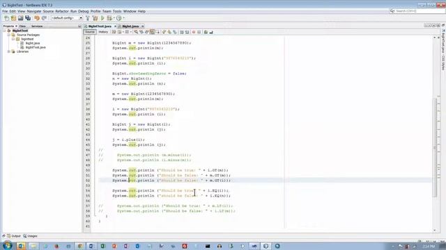 Java Classes: A BigInt class, part 3 смотреть онлайн