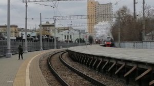 Л 2057 сообщением Москва-Павшино отправляется с Рижского вокзала