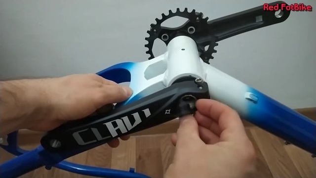 Строю кастом фэтбайк. Установка системы Prowheel Claw. Звезда 30T VXM 104 BCD. смотреть онлайн