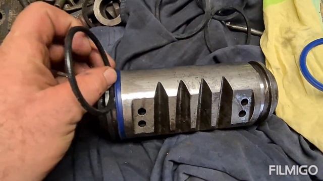 ремонт рулевой т40.установка пластиковых уплотнений. смотреть онлайн