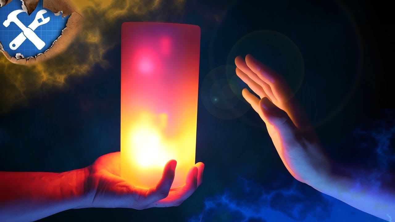 Такой светильник не купить в магазине! Электронный огонь смотреть онлайн