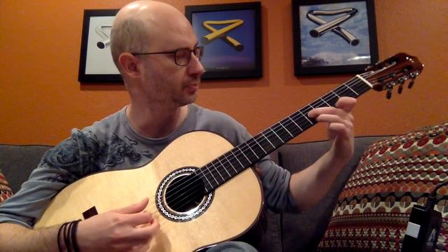 Mike Oldfield - Red Dawn (Tubular Bells II) [beginner Classical Guitar Cover]