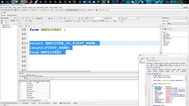 #8 Oracle Built in Functions Part 1 Characte Functions смотреть онлайн
