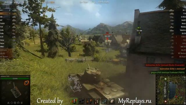 WOT: Lakeville - KV-1 - 8 frags - смотреть онлайн