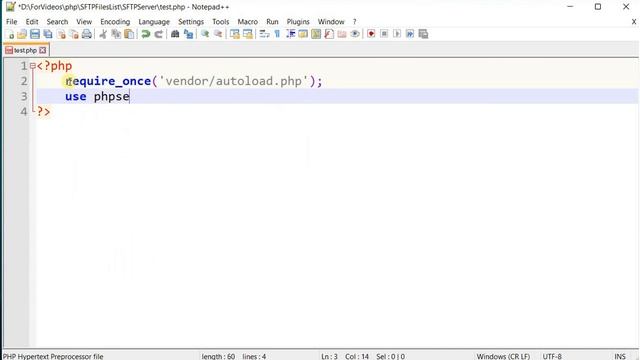 Get list of files present on a SFTP server in PHP using phpseclib library using a dummy SFTP server смотреть онлайн