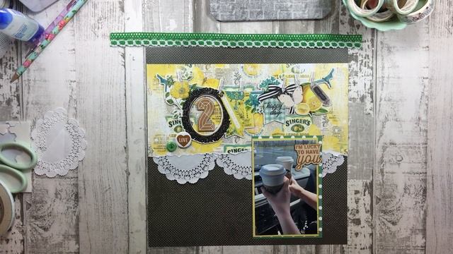 YouTube Hop // Simple Stories Lemon Twist
