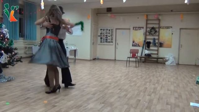 Страстное танго, танцевальный клуб "Маэстро" смотреть онлайн