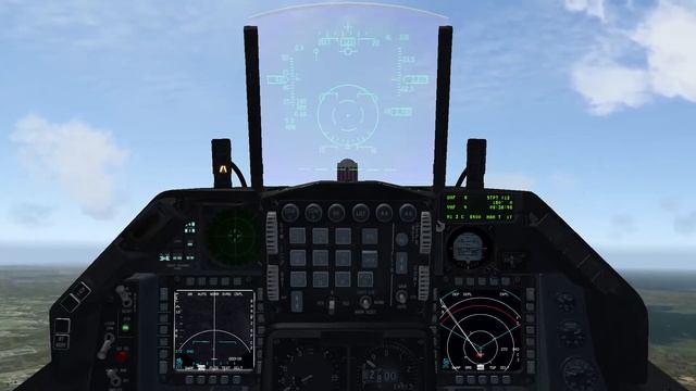 Manual Bombing 30degs dive in Falcon BMS смотреть онлайн