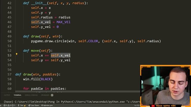Make Pong With Python! смотреть онлайн