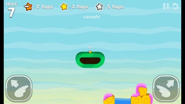Flappy Golf 2 - Farmy Land Hole 7 - 1 Flaps (Ghost Flag) смотреть онлайн