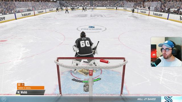 NHL 24 BE A PRO #8 - Turning a new leaf - Goalie Gameplay смотреть онлайн
