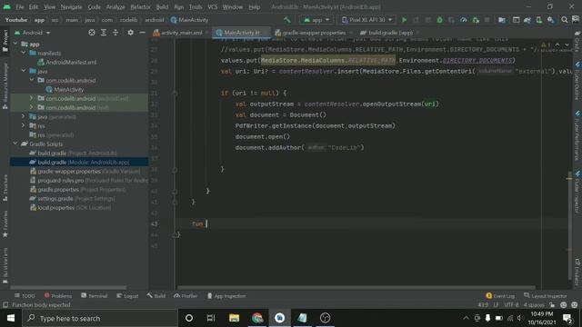 How to create PDF programmatically in android 11 || How to create PDF in android 11 смотреть онлайн