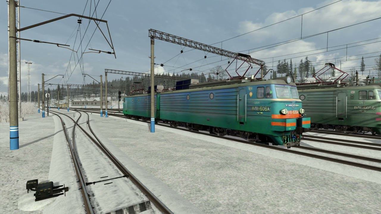 Train Simulator Classic ВЛ-11.8 Хозяйственный Свердловск (часть 2 - доставка)