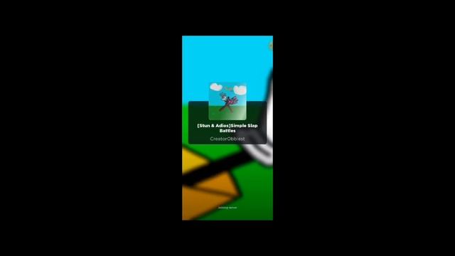New Touchey Button and BAN UI revamp || Simple Slap Battles смотреть онлайн