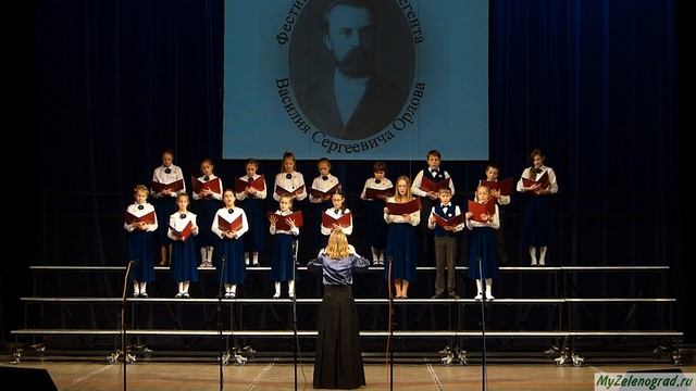 "Архангельский глас". Исполняет детский хор "Ключ" при храме Всемилостивого Спаса смотреть онлайн