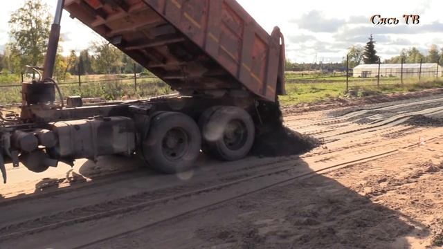 На улице Северная начались работы по ремонту дороги смотреть онлайн