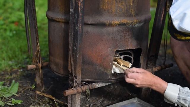 Бочка для сжигания мусора (2020). Бочка печь от Палыча! смотреть онлайн