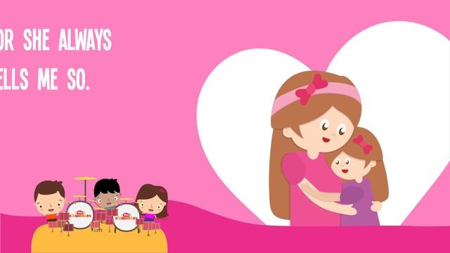Mommy Loves Me Lyric Video - The Kiboomers Preschool Songs & Nursery Rhymes for Mother's Day смотреть онлайн