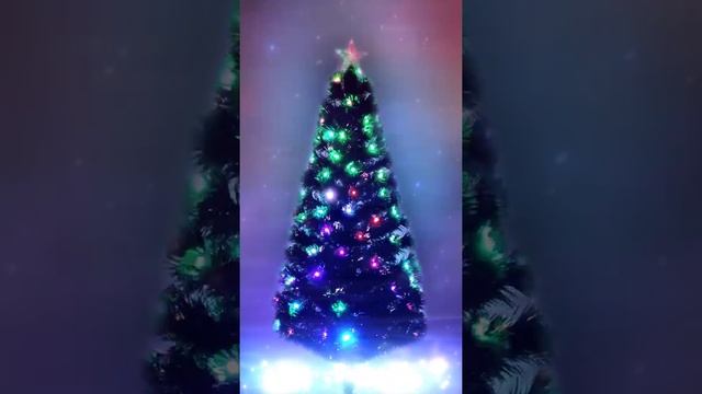 Искусственная ёлка светодиодная Новогодняя ночь, green, из PVC, 150 см смотреть онлайн