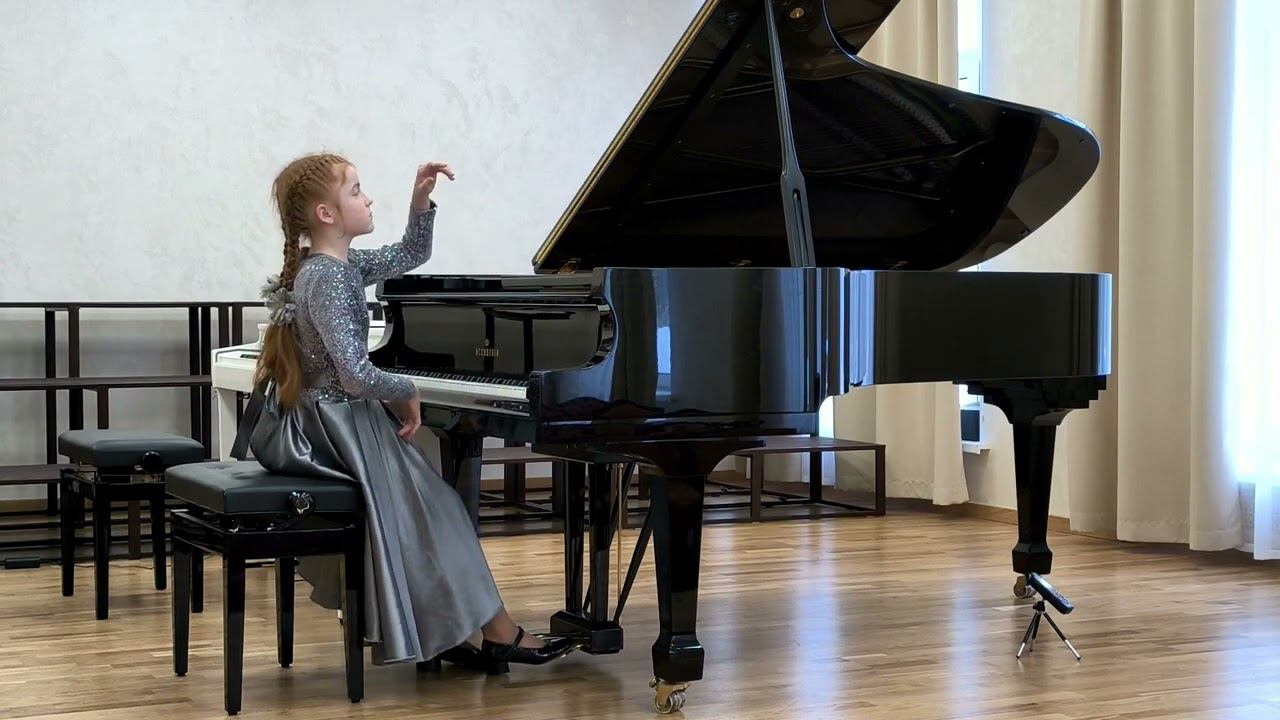 Ц. Кюи - «Вальс» ор.31 No2, Э. Мак-Доуэлл - «Колибри». Исполняет Трушина Софья смотреть онлайн