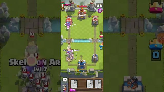 FIRST GAMEPLAY OF CLASH ROYAL.FIRST!!!!!!! смотреть онлайн