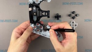Разборка DualSense Edge | Как исправить залипание кнопки DualSense