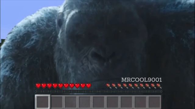 King Kong in Minecraft смотреть онлайн