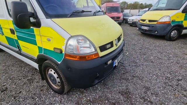 2008 58 RENAULT MASTER 2.5 DCI 120 LWB, AMBULANCE, INCIDENT SUPPORT UNIT смотреть онлайн