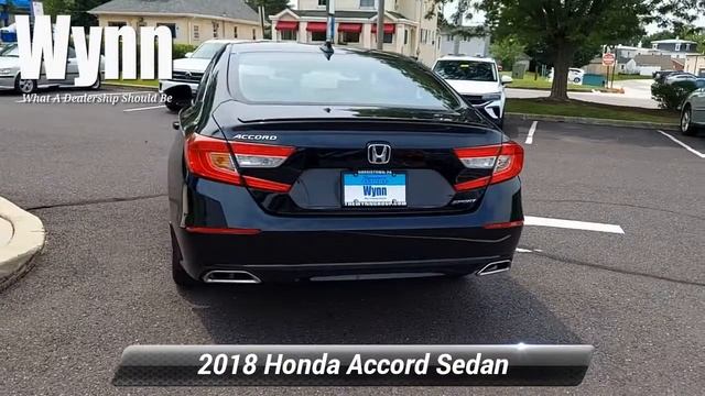 Used 2018 Honda Accord Sedan Sport 1.5T, Norristown, PA 63409A смотреть онлайн