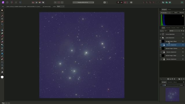 Astrophotography: Linear Fit (Affinity Photo) смотреть онлайн