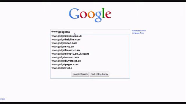 Google Colour Changing Logo as typed September 8th 2010 смотреть онлайн