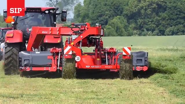 ЛЕНТОЧНЫЕ ВАЛКООБРАЗОВАТЕЛИ SIP AIR #заготовкакормов #агрономия #земледелие #sip смотреть онлайн